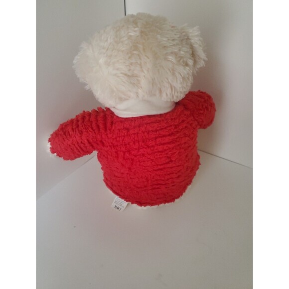 Vintage Hallmark Jingle Bear Teddy Musical Christmas Stuffed Scarf Plush Holiday - Picture 4 of 5